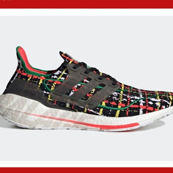 adidas UltraBoost 21 x Palace Black Multicolor 2021 - GY5555 Mens 7 US 40 EUR - Picture 4 of 15